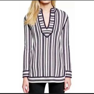 Tory Burch Gina striped tunic
